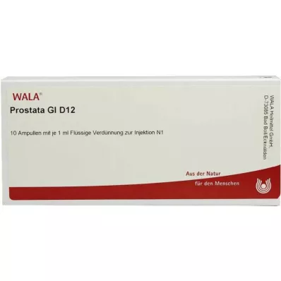 PROSTATA GL D 12 ampułek, 10 x 1 ml PROSTATA GL D 12 ampułek, 10 x 1 ml