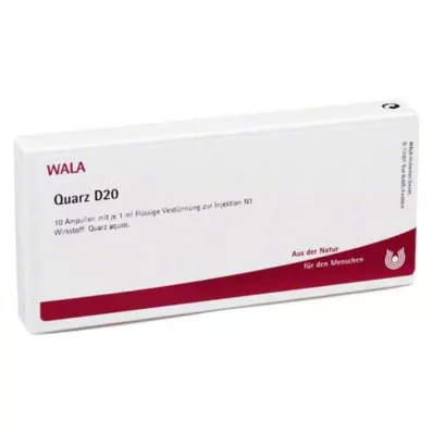 QUARZ D 20 ampułek, 10 x 1 ml