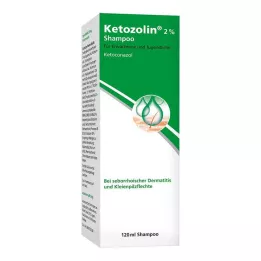KETOZOLIN Szampon 2%, 120 ml