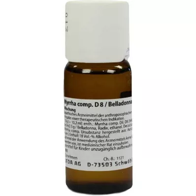MYRRHA mieszanina comp.D 8/Belladonna Radix D 10 aa, 50 ml MYRRHA mieszanina comp.D 8/Belladonna Radix D 10 aa, 50 ml