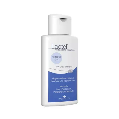 LACTEL No.4 Szampon przeciw suchej, swędzącej skórze głowy, 200 ml LACTEL No.4 Szampon przeciw suchej, swędzącej skórze głowy, 200 ml