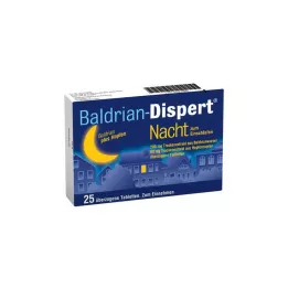 BALDRIAN DISPERT Tabletki na noc ułatwiające zasypianie, 25 szt