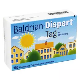 BALDRIAN DISPERT Tabletki powlekane jednodniowe, 100 szt