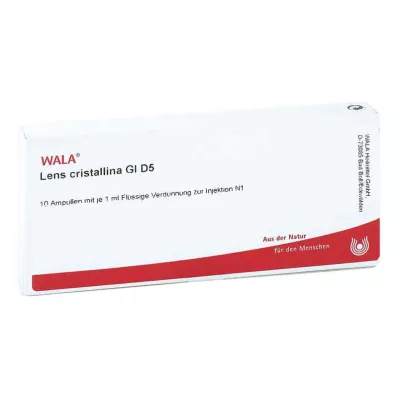 LENS CRISTALLINA GL D 5 ampułek, 10 x 1 ml LENS CRISTALLINA GL D 5 ampułek, 10 x 1 ml