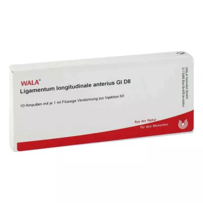 LIGAMENTUM LONGITUDINALE anterius GL D 8 ampułek, 10X1 ml LIGAMENTUM LONGITUDINALE anterius GL D 8 ampułek, 10X1 ml