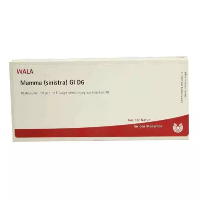 MAMMA SINISTRA GL D 6 ampułek, 10 x 1 ml MAMMA SINISTRA GL D 6 ampułek, 10 x 1 ml