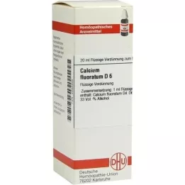 CALCIUM FLUORATUM D 6 Rozcieńczenie, 20 ml