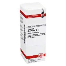 CALCIUM FLUORATUM D 6 Rozcieńczenie, 20 ml