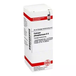 CALCIUM PHOSPHORICUM D 6 Rozcieńczenie, 20 ml
