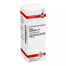 CARBO VEGETABILIS D 6 Rozcieńczenie, 20 ml