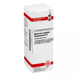 MERCURIUS SOLUBILIS Hahnemanni D 6 Rozcieńczenie, 20 ml