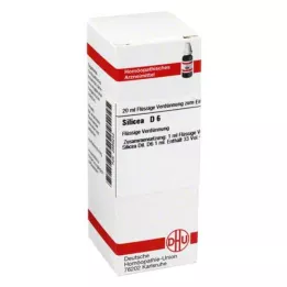 SILICEA D 6 Rozcieńczenie, 20 ml