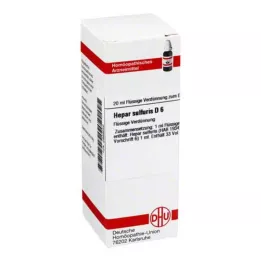 HEPAR SULFURIS D 6 Rozcieńczenie, 20 ml