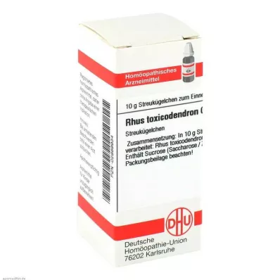 RHUS TOXICODENDRON C 200 globulek, 10 g RHUS TOXICODENDRON C 200 globulek, 10 g