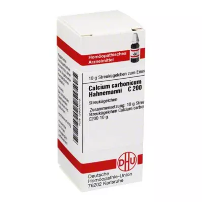CALCIUM CARBONICUM Hahnemanni C 200 globulek, 10 g