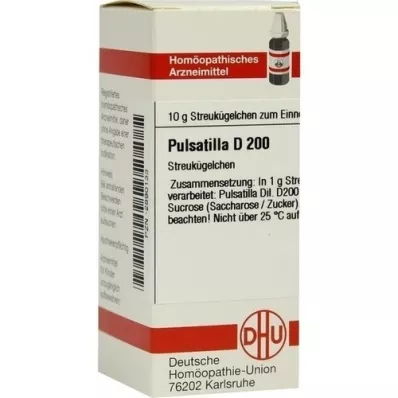 PULSATILLA D 200 globulek, 10 g
