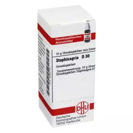 STAPHISAGRIA D 30 kulek, 10 g