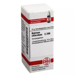 NATRIUM CHLORATUM C 200 globulek, 10 g
