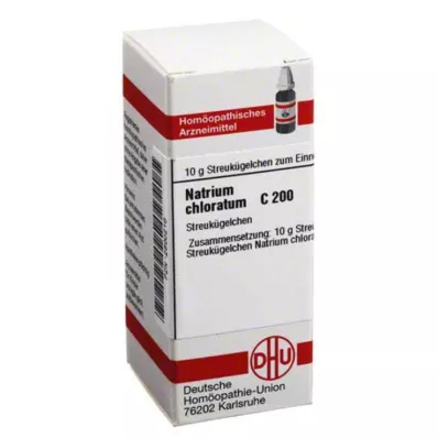 NATRIUM CHLORATUM C 200 globulek, 10 g NATRIUM CHLORATUM C 200 globulek, 10 g