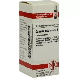 KALIUM JODATUM D 6 kulek, 10 g