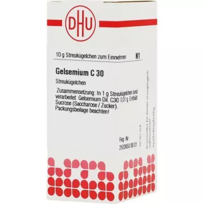GELSEMIUM C 30 kulek, 10 g