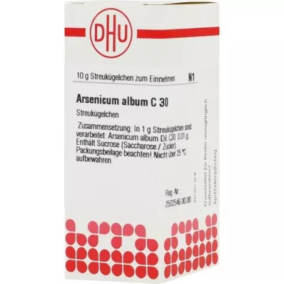 ARSENICUM ALBUM C 30 kulek, 10 g