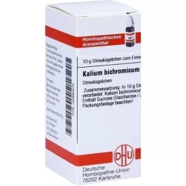 KALIUM BICHROMICUM D 12 kulek, 10 g