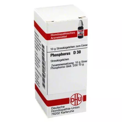 PHOSPHORUS D 30 kulek, 10 g