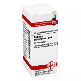 NATRIUM SULFURICUM D 6 kulek, 10 g