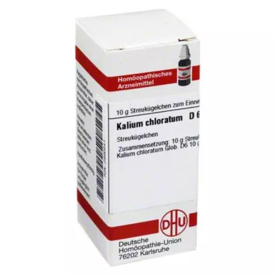 KALIUM CHLORATUM D 6 kulek, 10 g KALIUM CHLORATUM D 6 kulek, 10 g