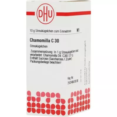 CHAMOMILLA C 30 kulek, 10 g