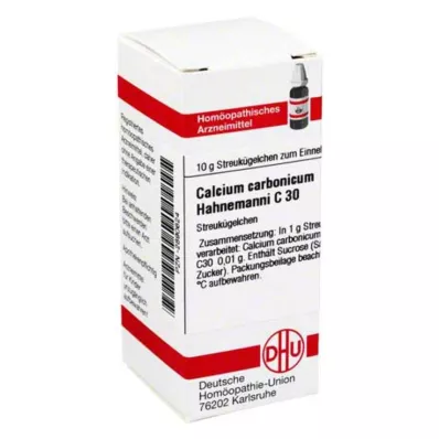 CALCIUM CARBONICUM Hahnemanni C 30 globulek, 10 g