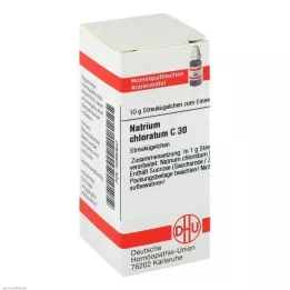 NATRIUM CHLORATUM C 30 kulek, 10 g
