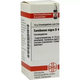 SAMBUCUS NIGRA D 4 globulki, 10 g