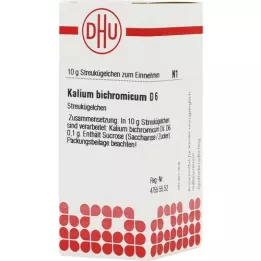 KALIUM BICHROMICUM D 6 kulek, 10 g