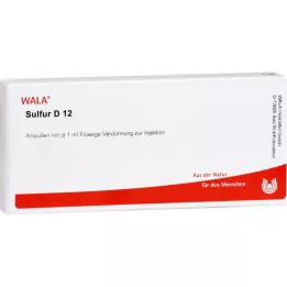 SULFUR D 12 ampułek, 10 x 1 ml