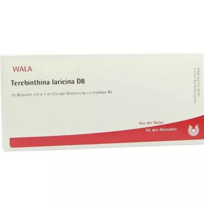 TEREBINTHINA LARICINA D 8 Ampułki, 10 x 1 ml TEREBINTHINA LARICINA D 8 Ampułki, 10 x 1 ml