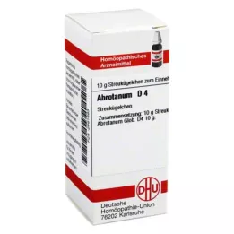 ABROTANUM D 4 globulki, 10 g