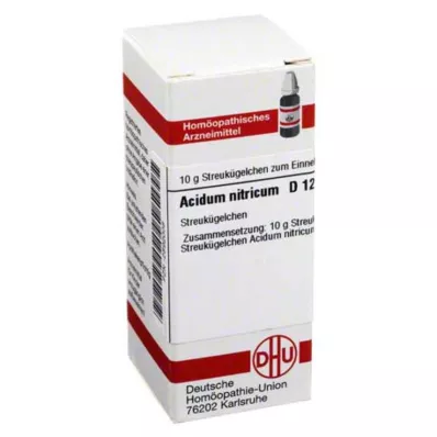 ACIDUM NITRICUM D 12 kulek, 10 g ACIDUM NITRICUM D 12 kulek, 10 g