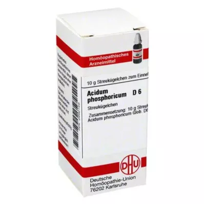 ACIDUM PHOSPHORICUM D 6 kulek, 10 g
