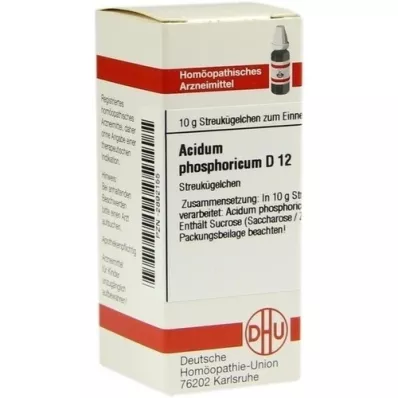 ACIDUM PHOSPHORICUM D 12 kulek, 10 g