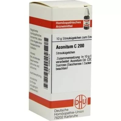 ACONITUM C 200 globulek, 10 g