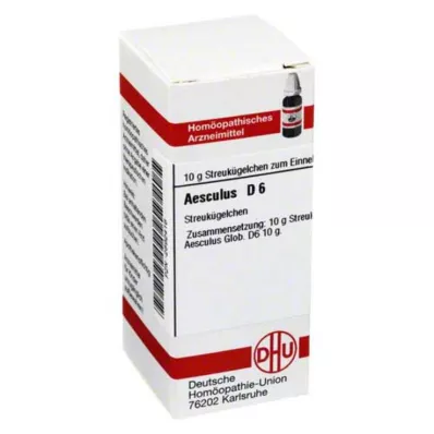 AESCULUS D 6 kulek, 10 g