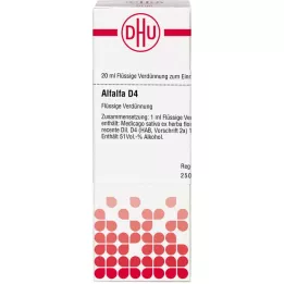 ALFALFA Rozcieńczenie D 4, 20 ml