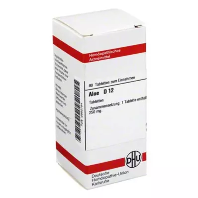 ALOE D 12 tabletek, 80 szt