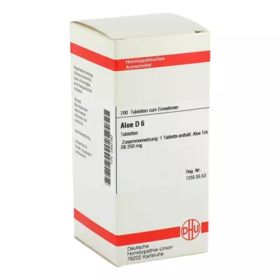 ALOE D 6 tabletek, 200 szt