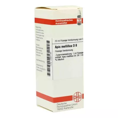 APIS MELLIFICA Rozcieńczenie D 8, 20 ml