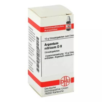 ARGENTUM NITRICUM D 8 kulek, 10 g