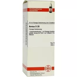 ARNICA Rozcieńczenie D 20, 50 ml