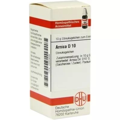 ARNICA D 10 kulek, 10 g